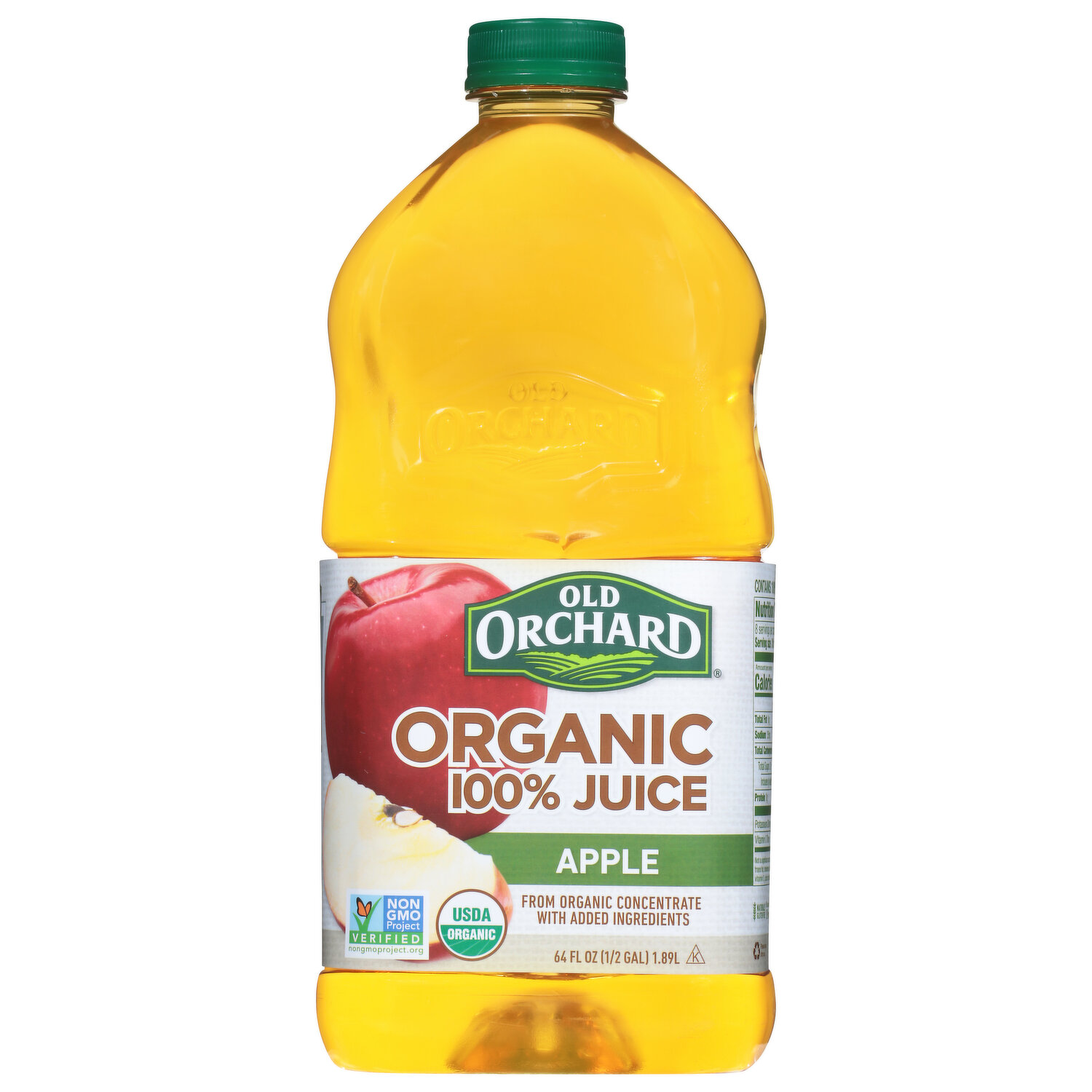 Old Orchard 100% Juice, Organic, Apple - FRESH by Brookshire's