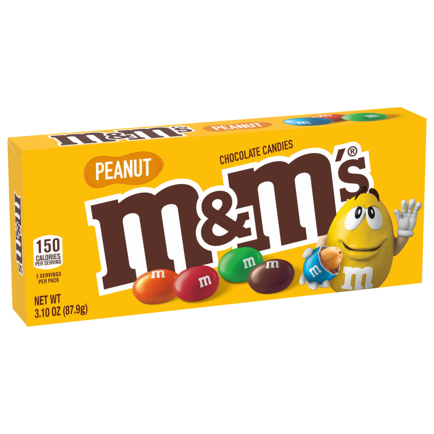 M&M's Chocolate Candies, Peanut - 3.10 oz