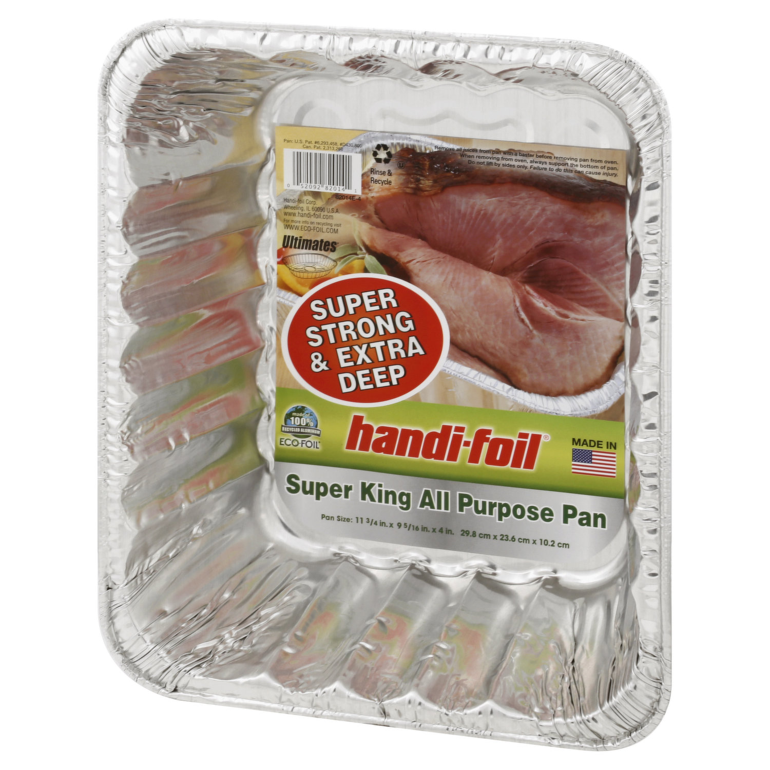 Handi-Foil Roaster Pan, Super King, Extra Deep Oval