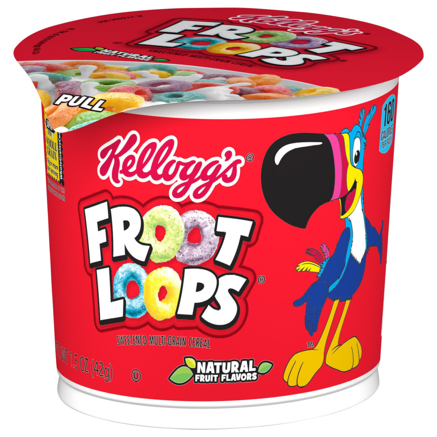 Kellogg's Froot Loops Cereal Cup - Shop Cereal at H-E-B