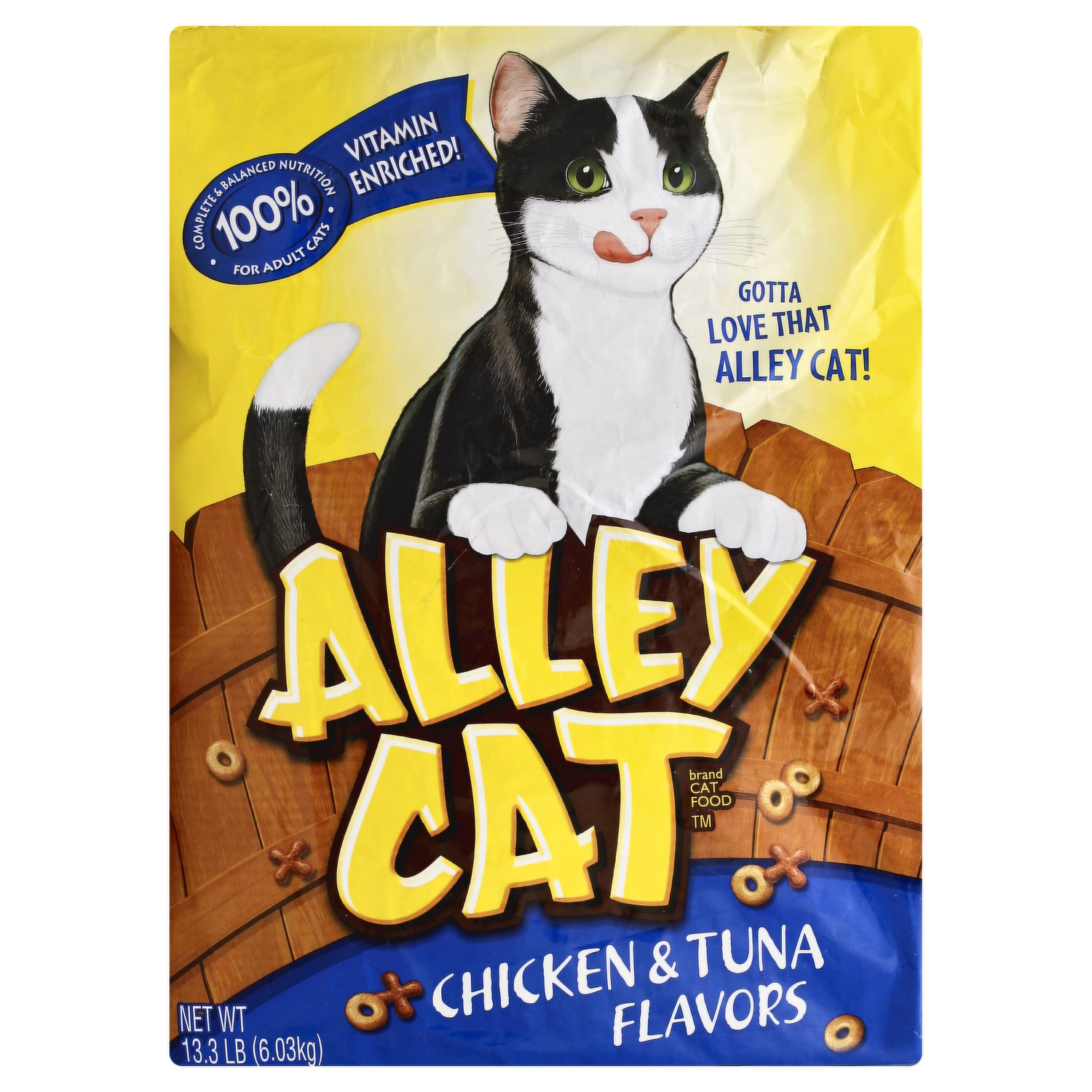 Alley Cat Cat Food, Chicken & Tuna Flavors