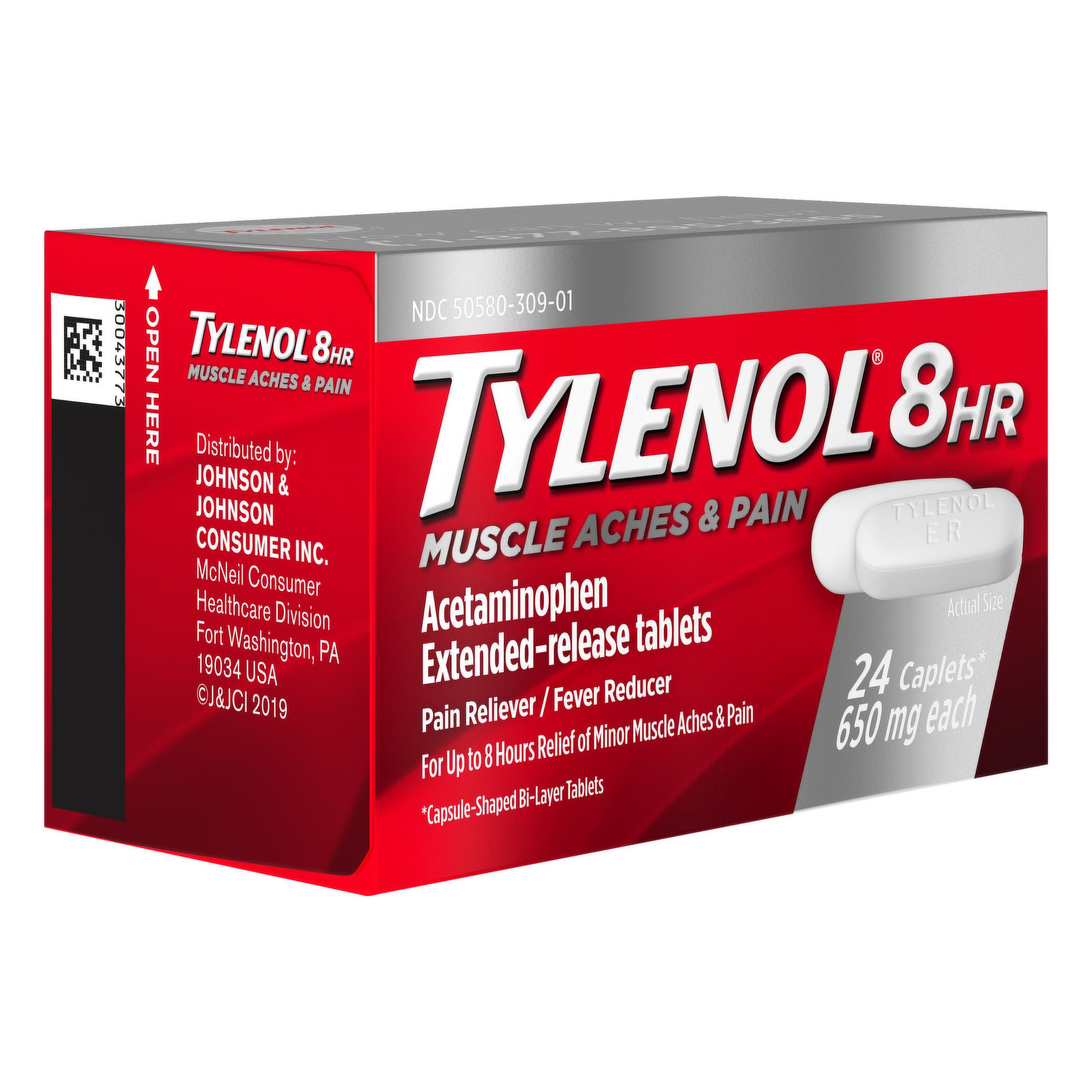 TYLENOL® 8 HR Muscle Aches & Pains