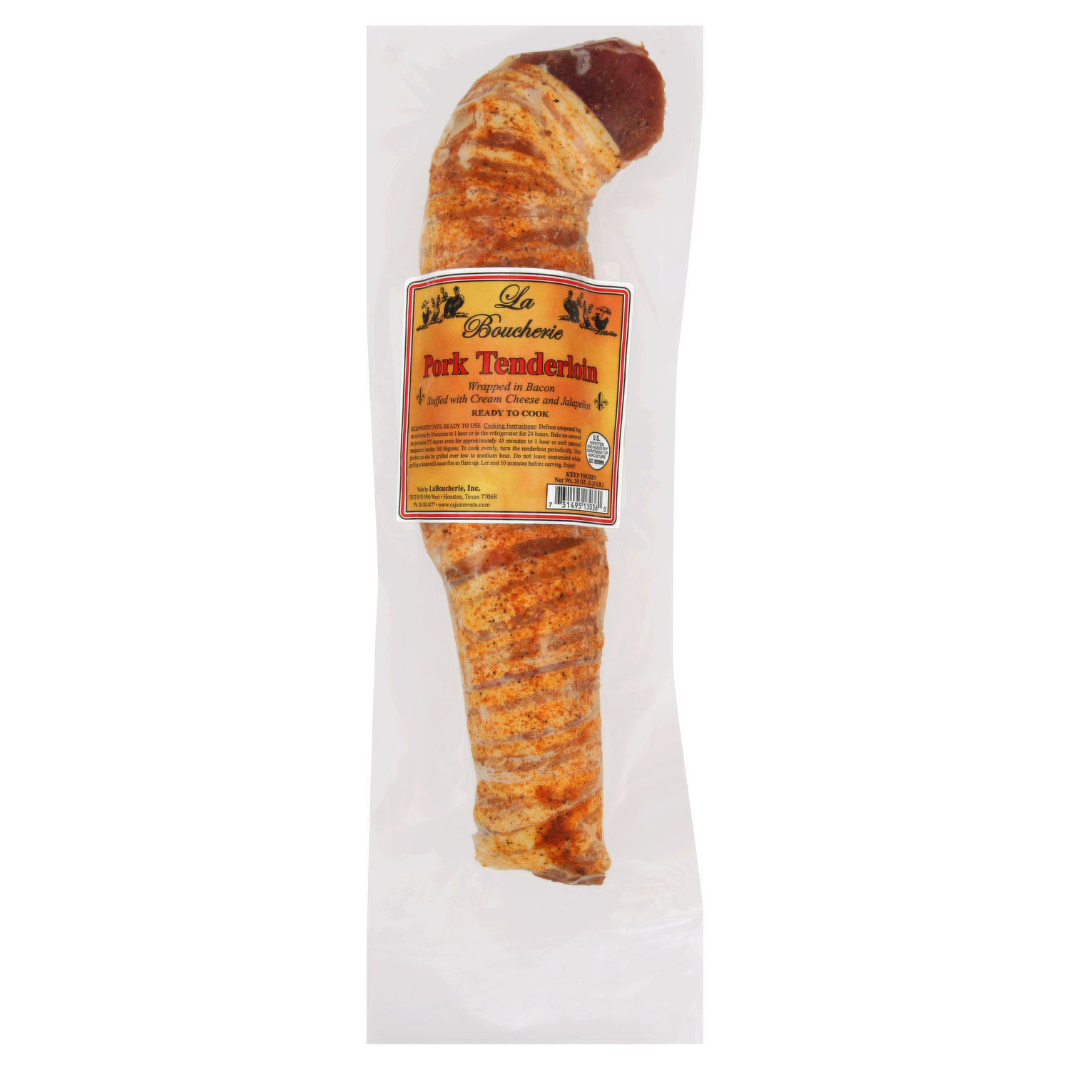 La Boucherie Pork Tenderloin Stuffed with Boudin - 731495130384