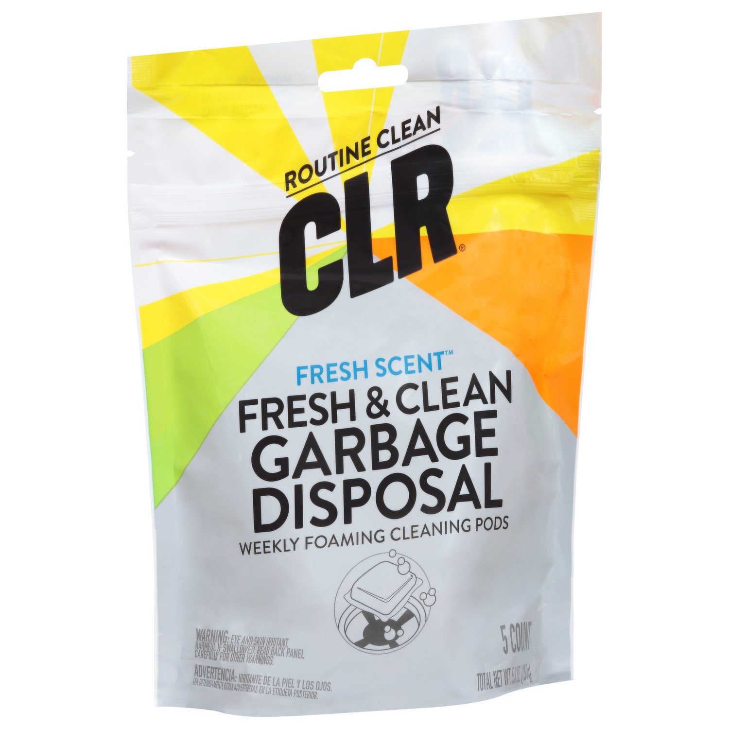 CLR Garbage Disposal  Removes Odors & Food Residue