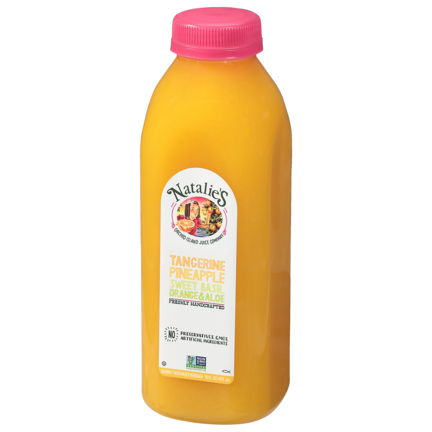 Fresh Tangerine Juice - 16 oz - 32 oz - Natalie's Juice