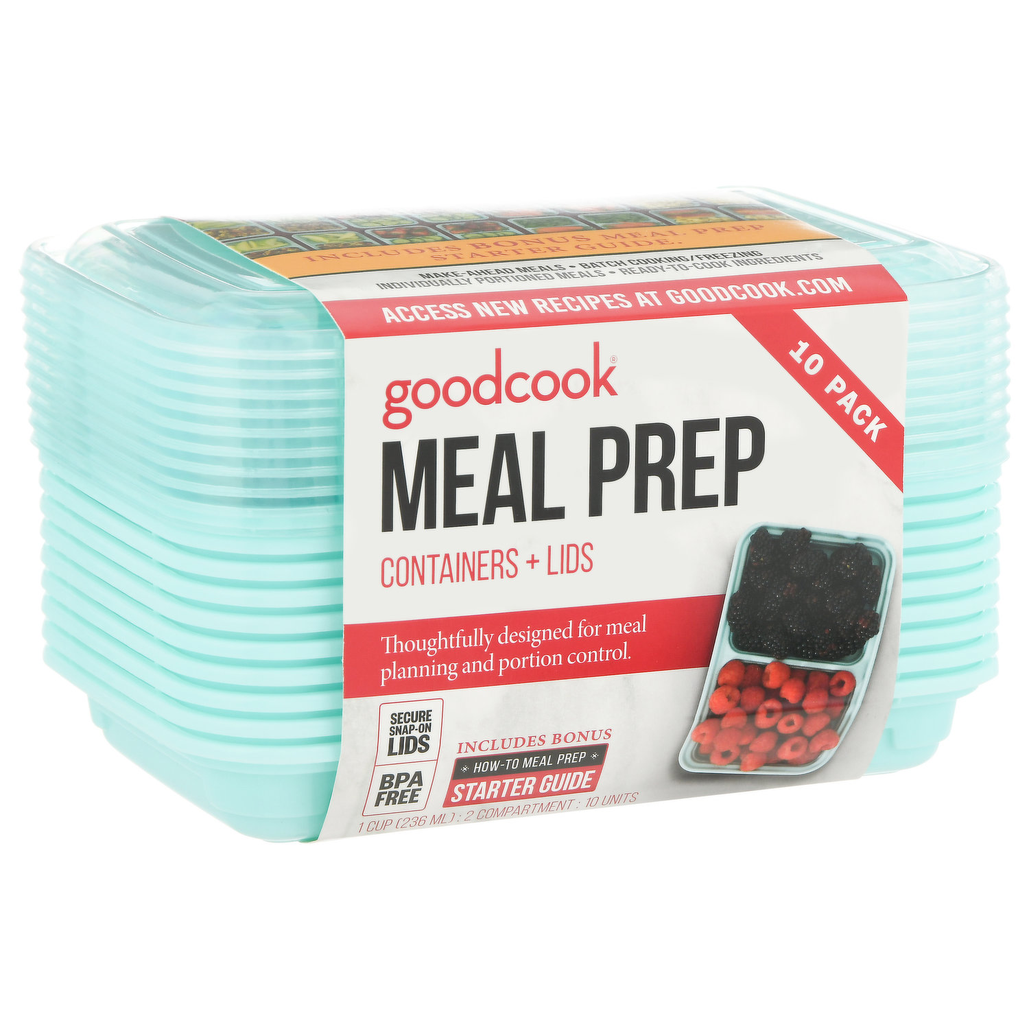 GoodCook Meal Prep Containers are B1G1 FREE at Kroger! - Kroger Krazy