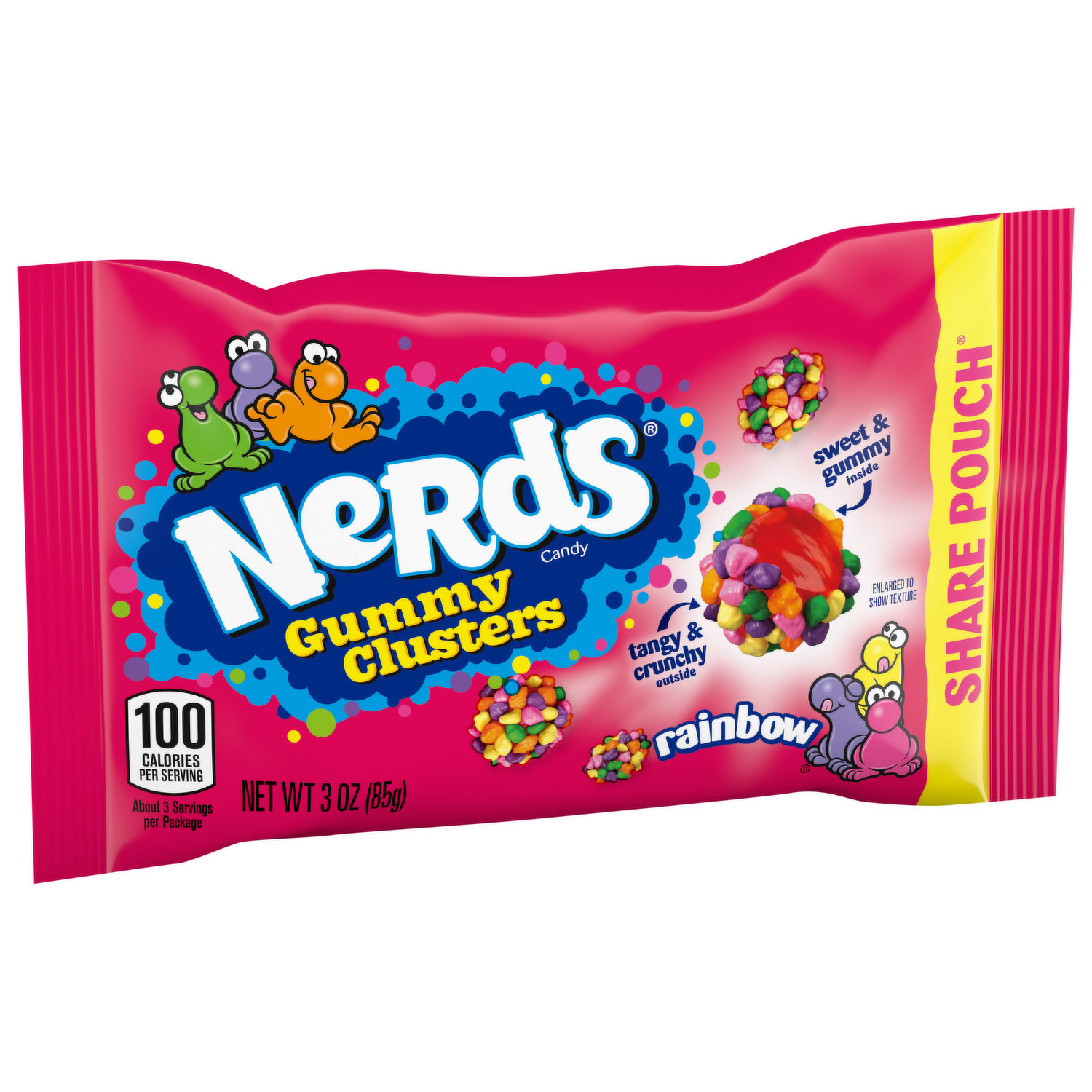 Nerds Very Berry Gummy Clusters 3 oz Bag