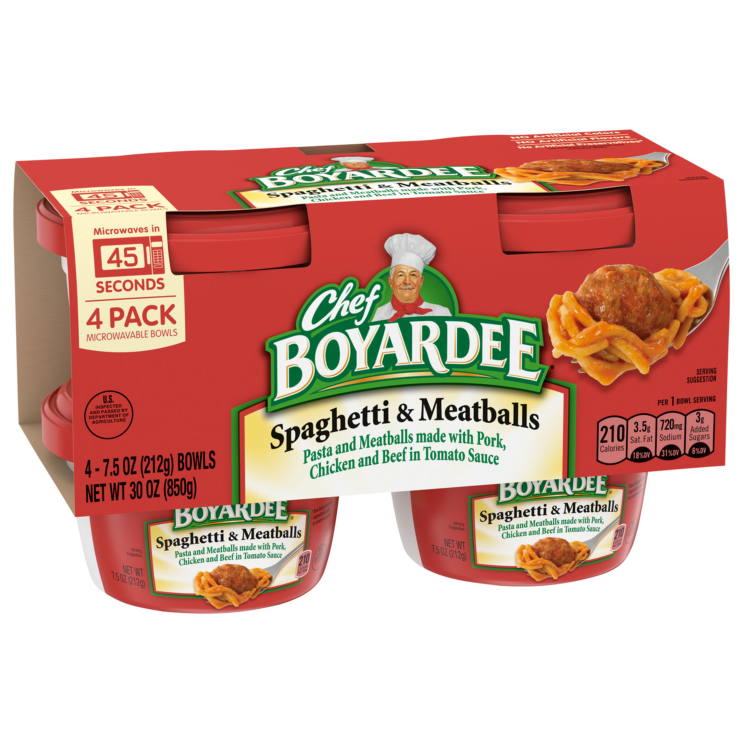 Chef Boyardee Mini Ravioli Microwave Big Bowl, 14.5 Oz.