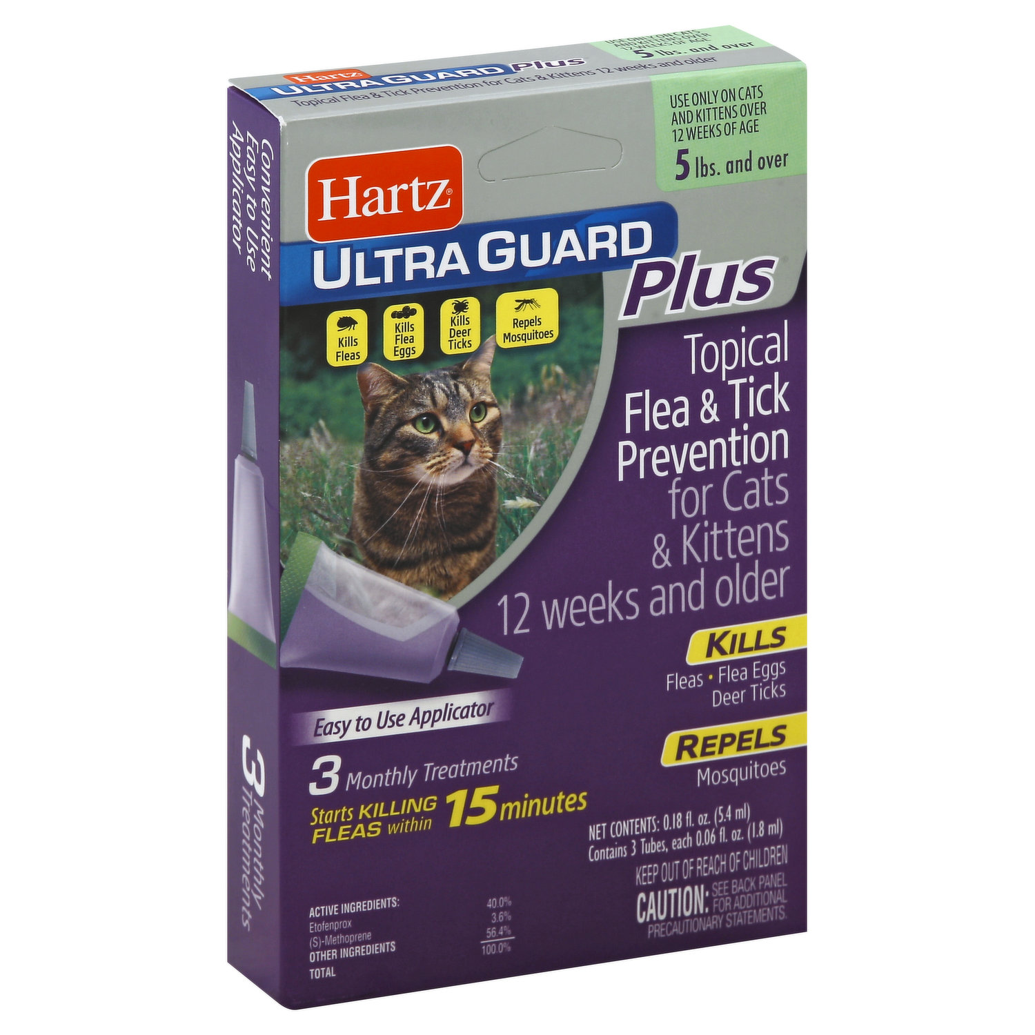 can i use hartz ultraguard for dogs on cats