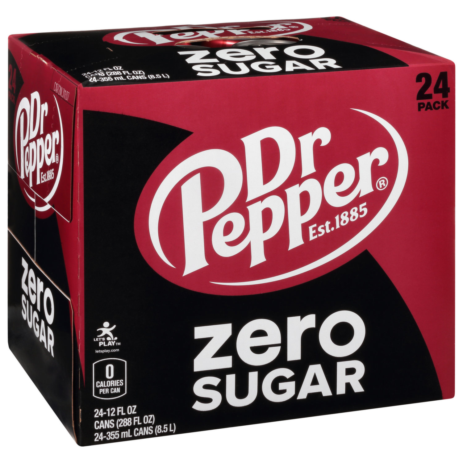 Dr Pepper Zero Sugar 20 oz 24 Pack – Louisiana Pantry