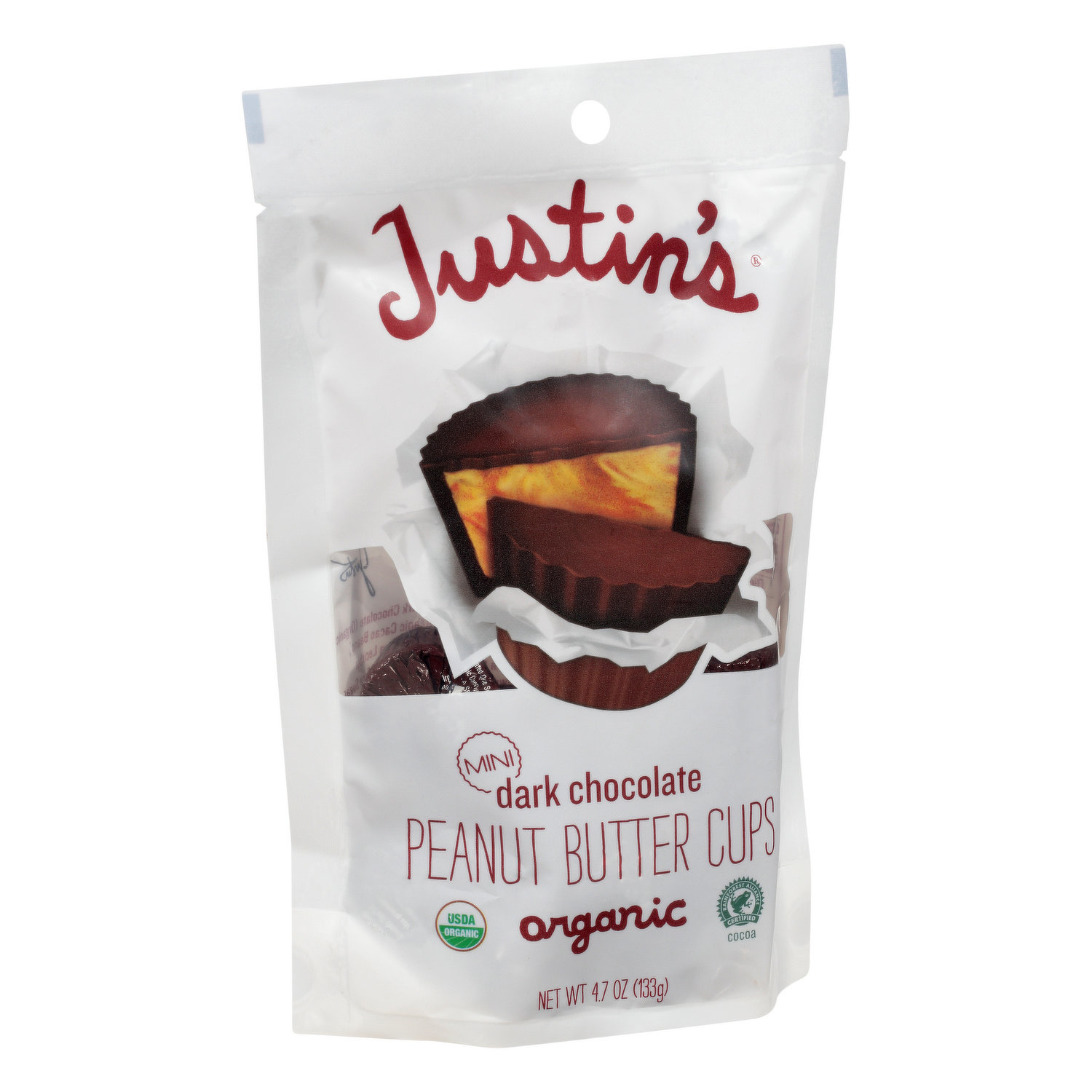 Justin's Organic Dark Chocolate Peanut Butter Cups