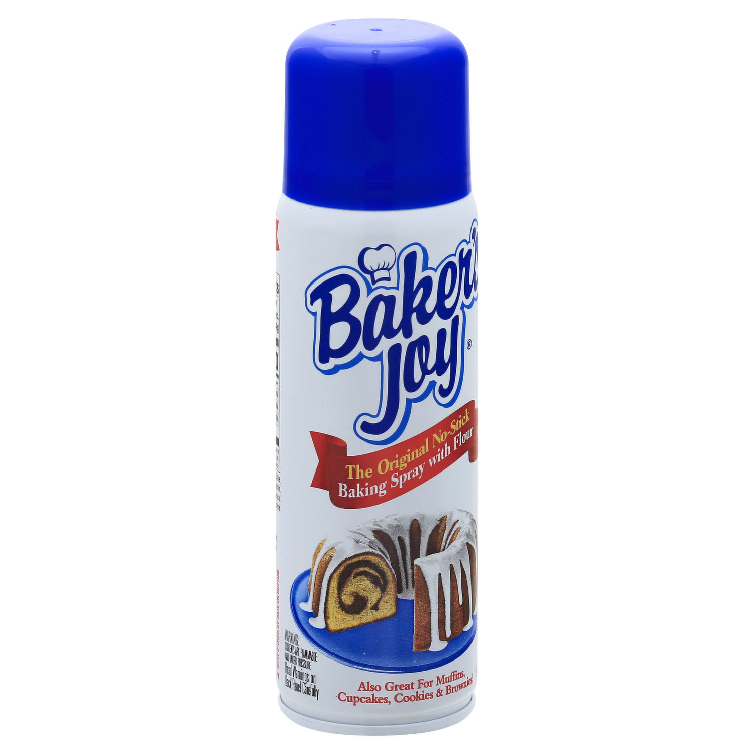 Baker’s Joy Nonstick Flour-Based Baking Spray for Perfect Release