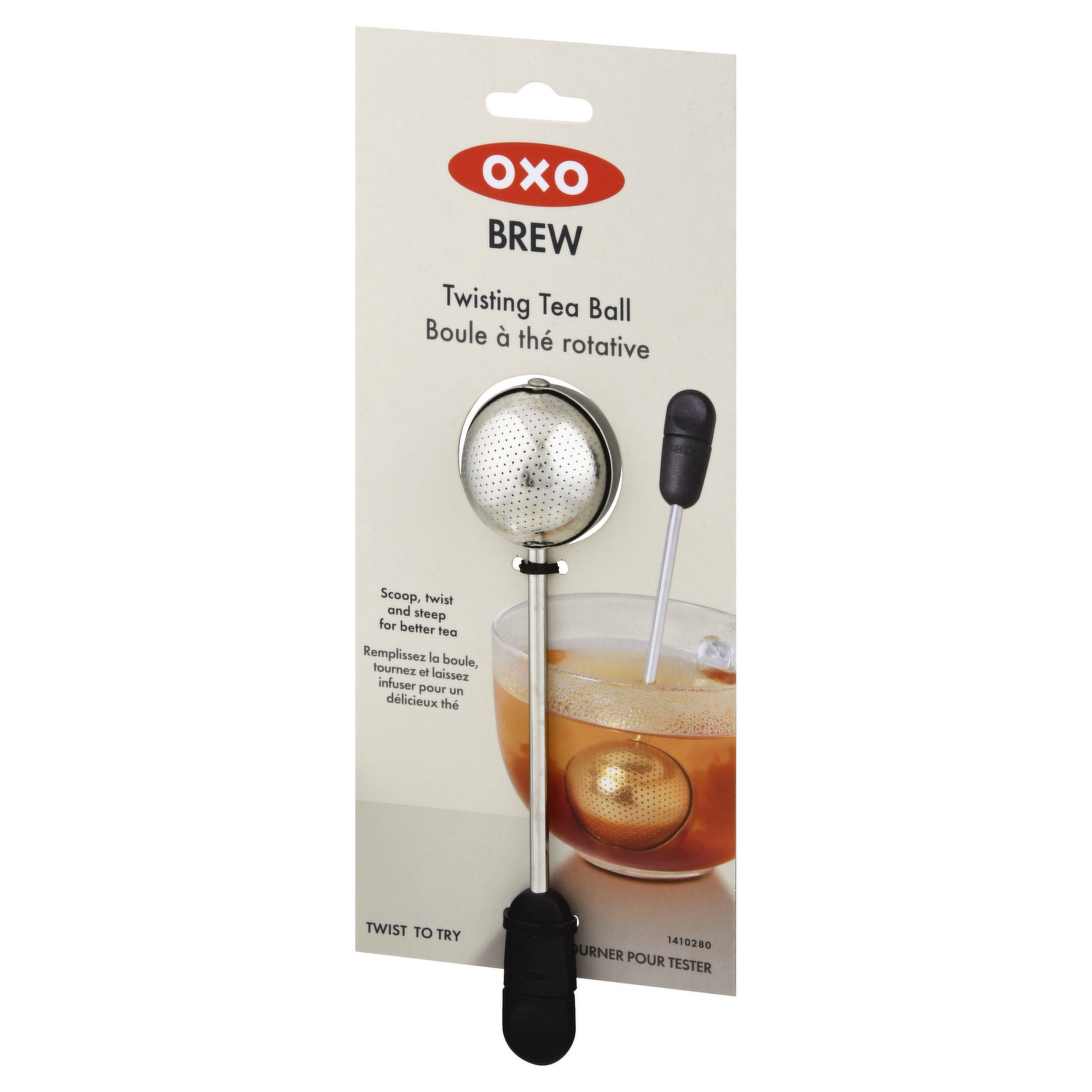 OXO Good Grips Stainless Steel Twisting Tea Ball