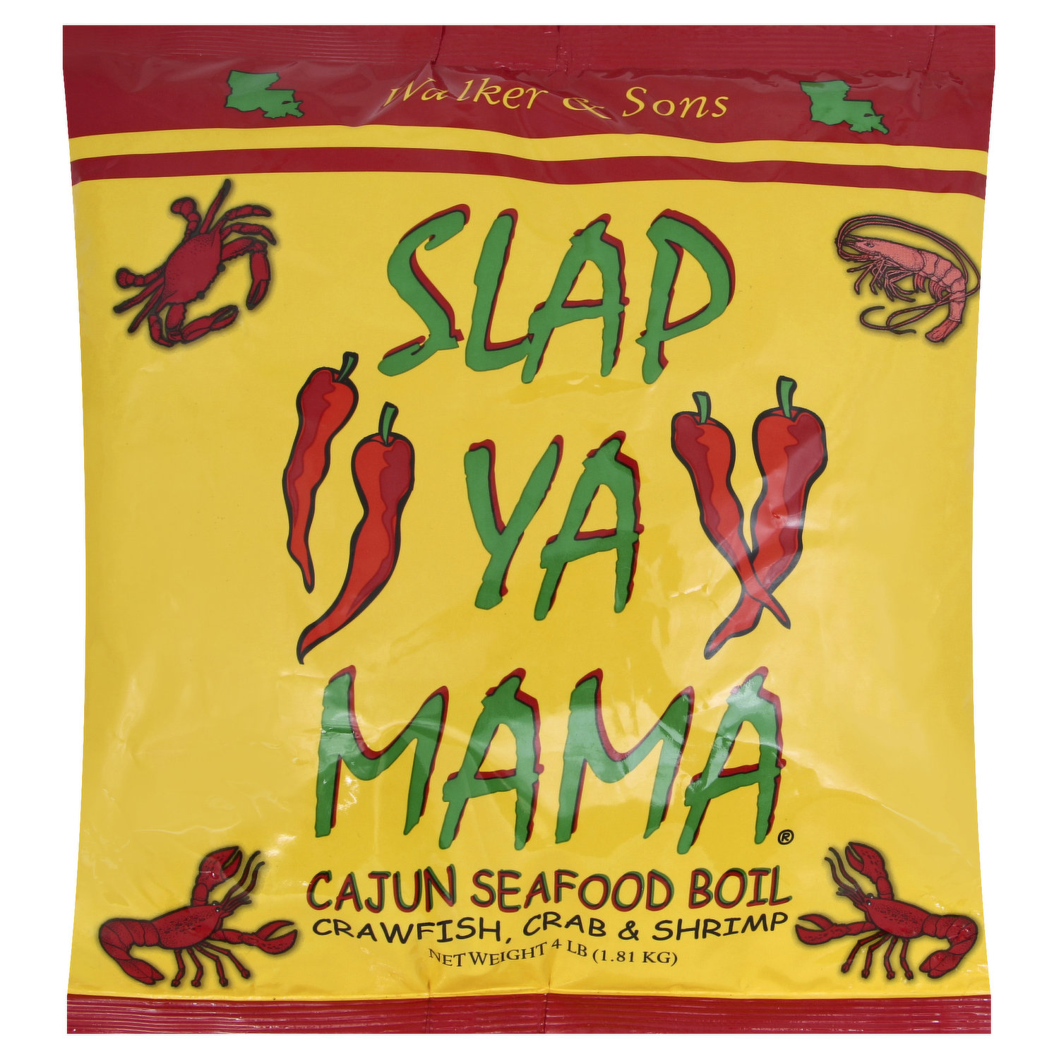 Slap Ya Mama Low Sodium Cajun Seasoning 8 oz.  Cajun seasoning, Cajun,  Seafood boil seasoning