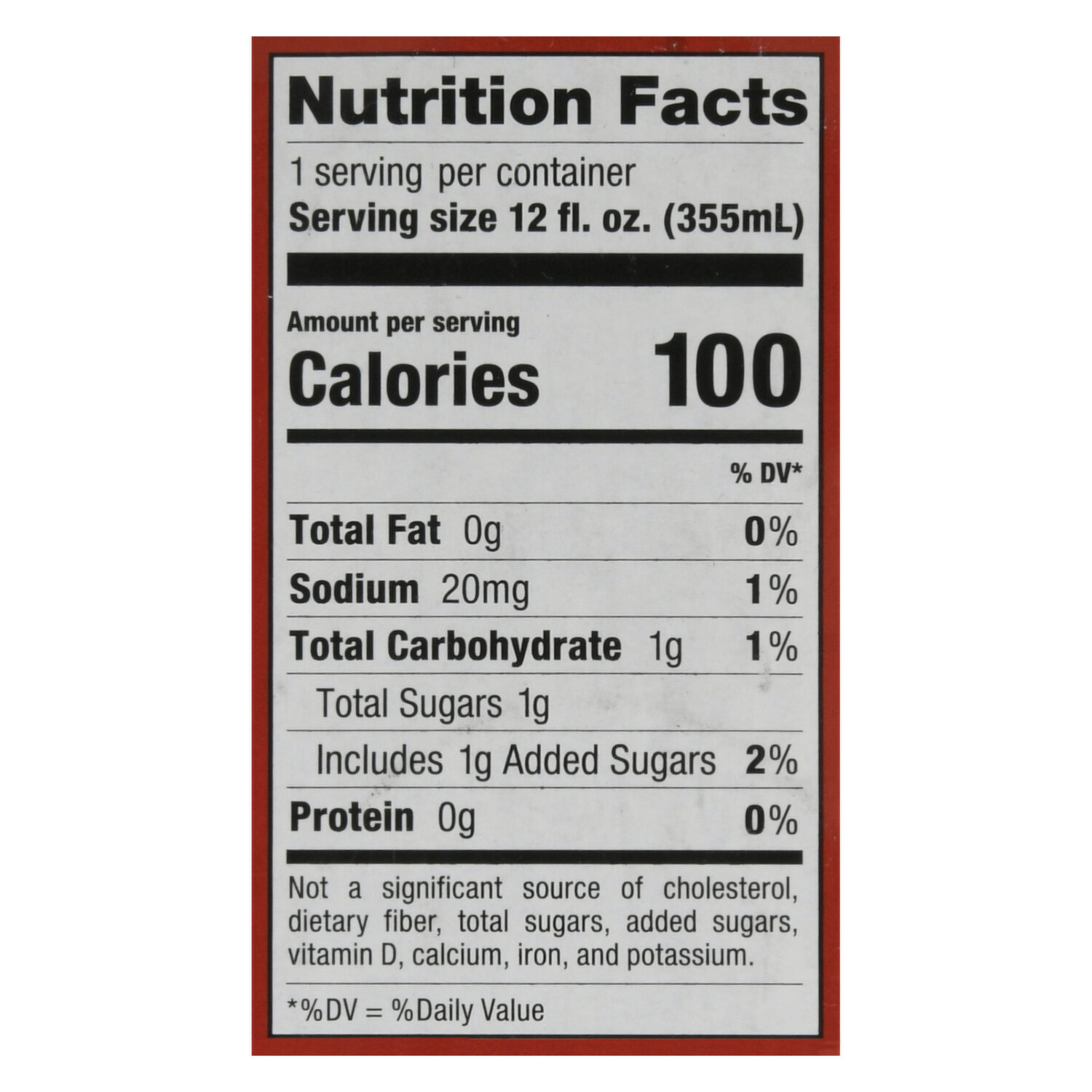 Nutrition Facts 8fl oz Water Sticker for Sale by Evan Sharboneau