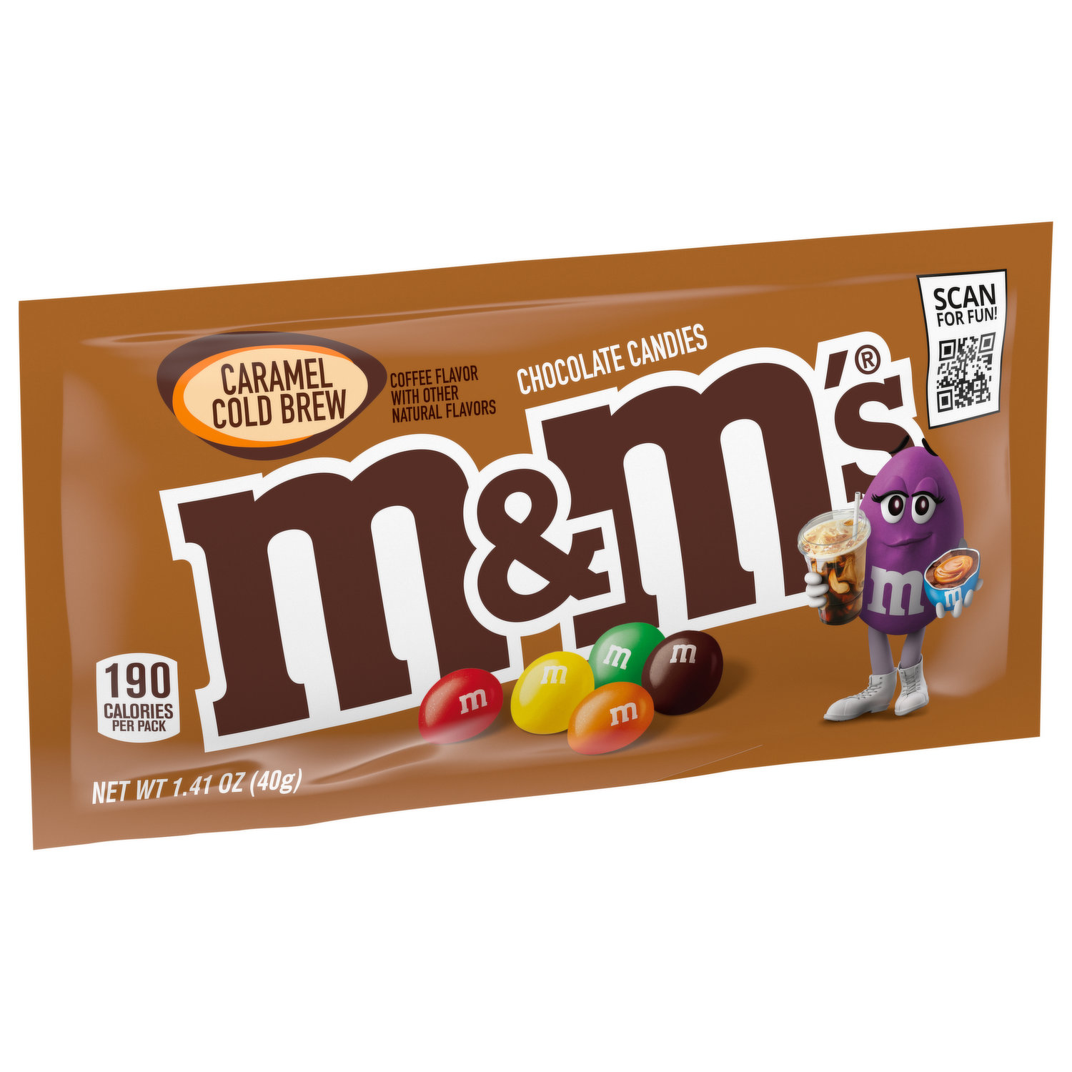 M&M's Caramel Cold Brew Chocolate Candies 9.05 oz