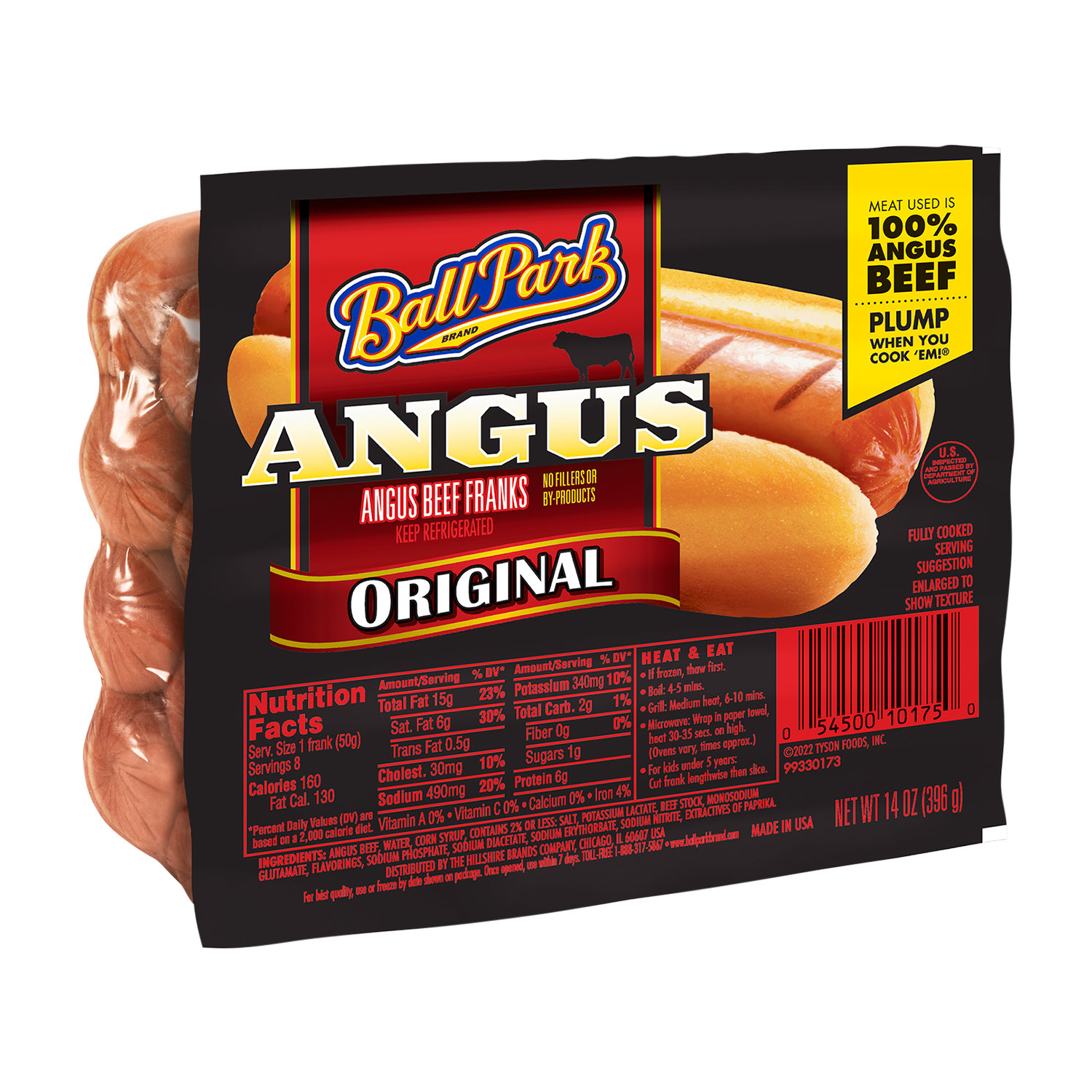 Ball Park Angus Beef Franks Original