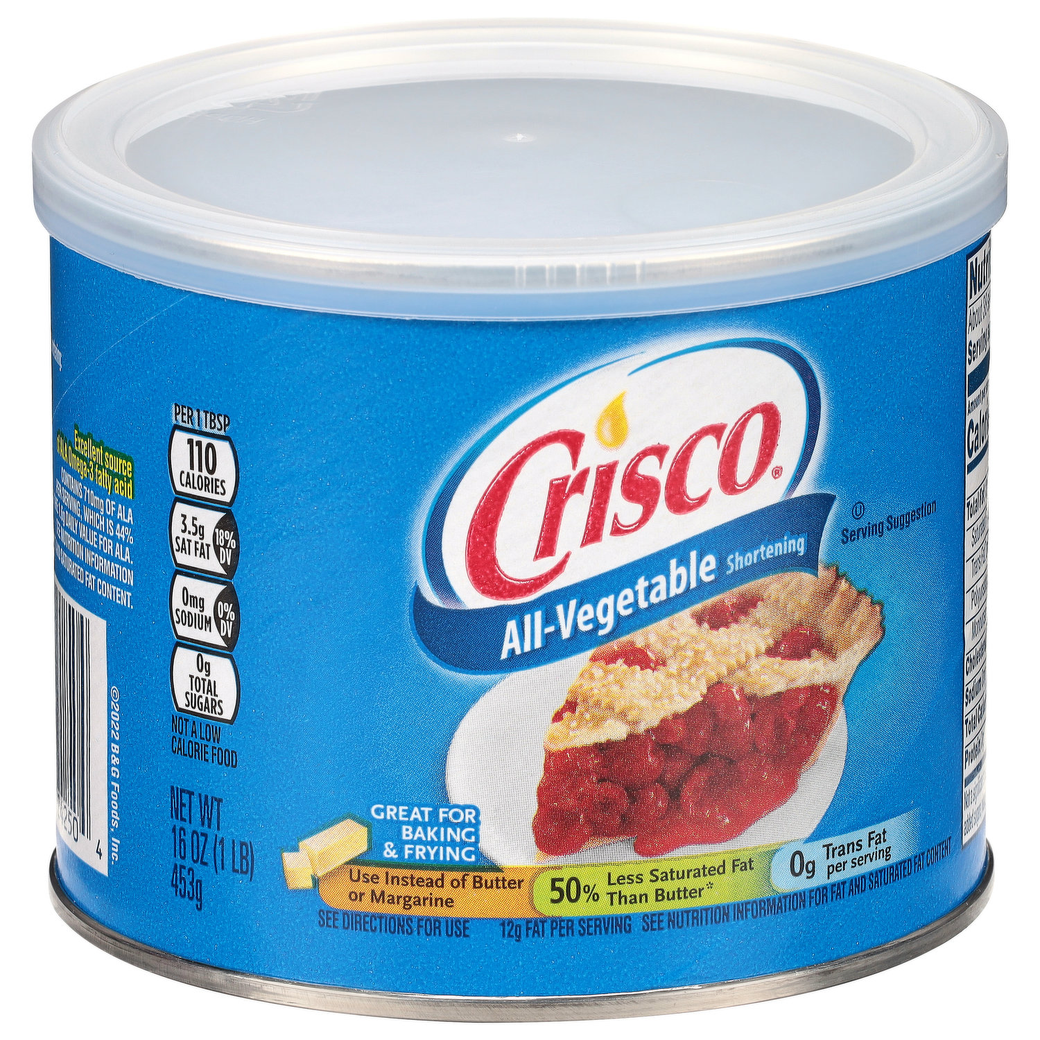 Is it Egg Free Crisco Butter Flavor All-vegetable Shortening