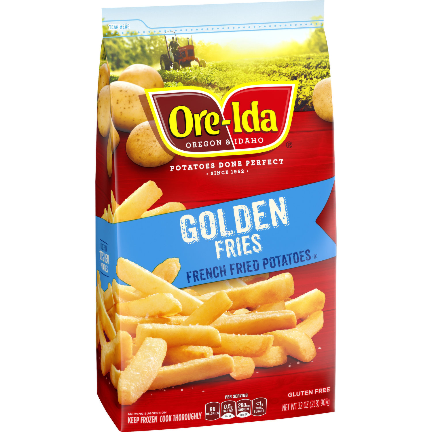 Ore-Ida Extra Crispy Fast Food Fries, French Fried Frozen Potatoes