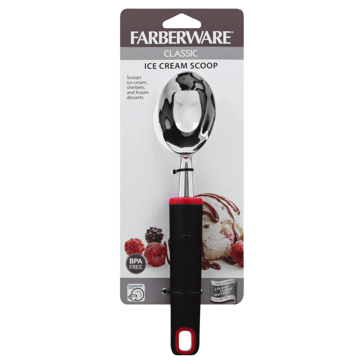 Farberware Pro Ice Cream Scoop-Blk