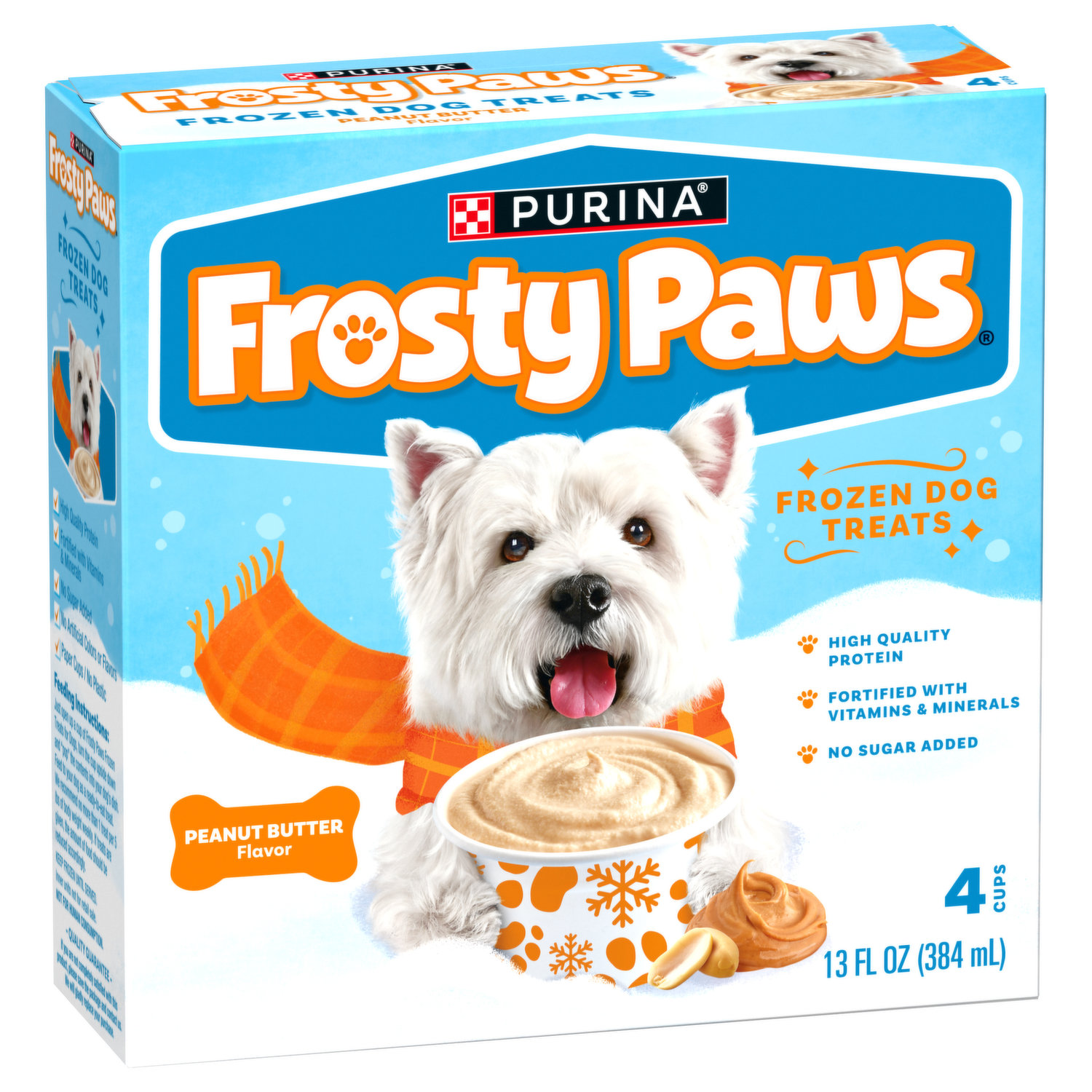 Frosty Paws Dog Treats, Frozen, Peanut Butter Flavor - Brookshire's