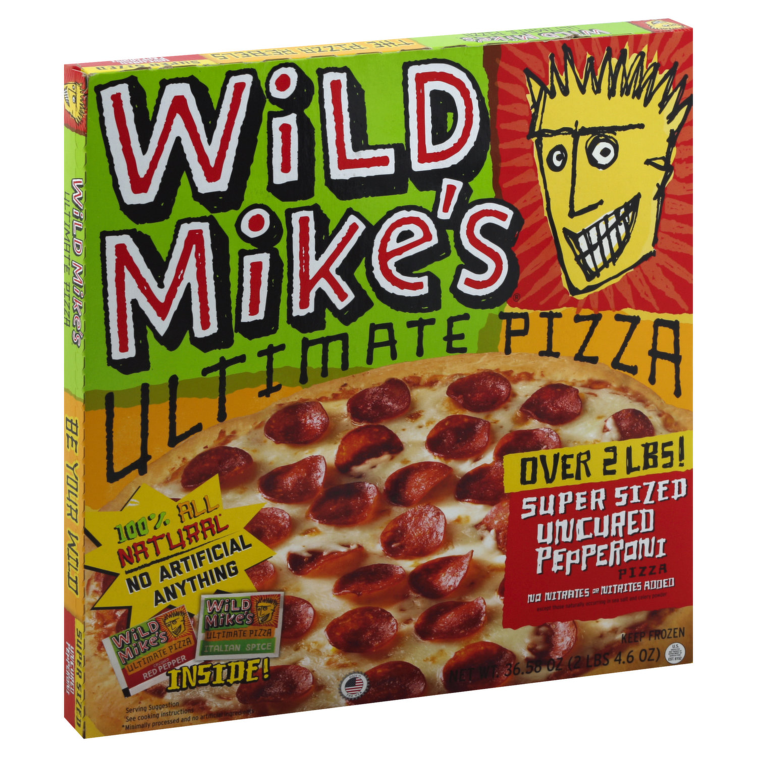 Wild Mike's 14 Super Sized Pizza