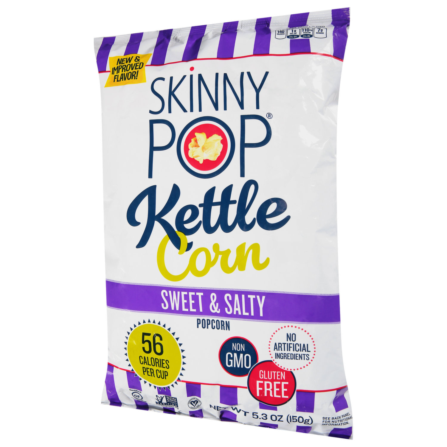 Skinny Pop Organic Popcorn, Sea Salt, 14 oz