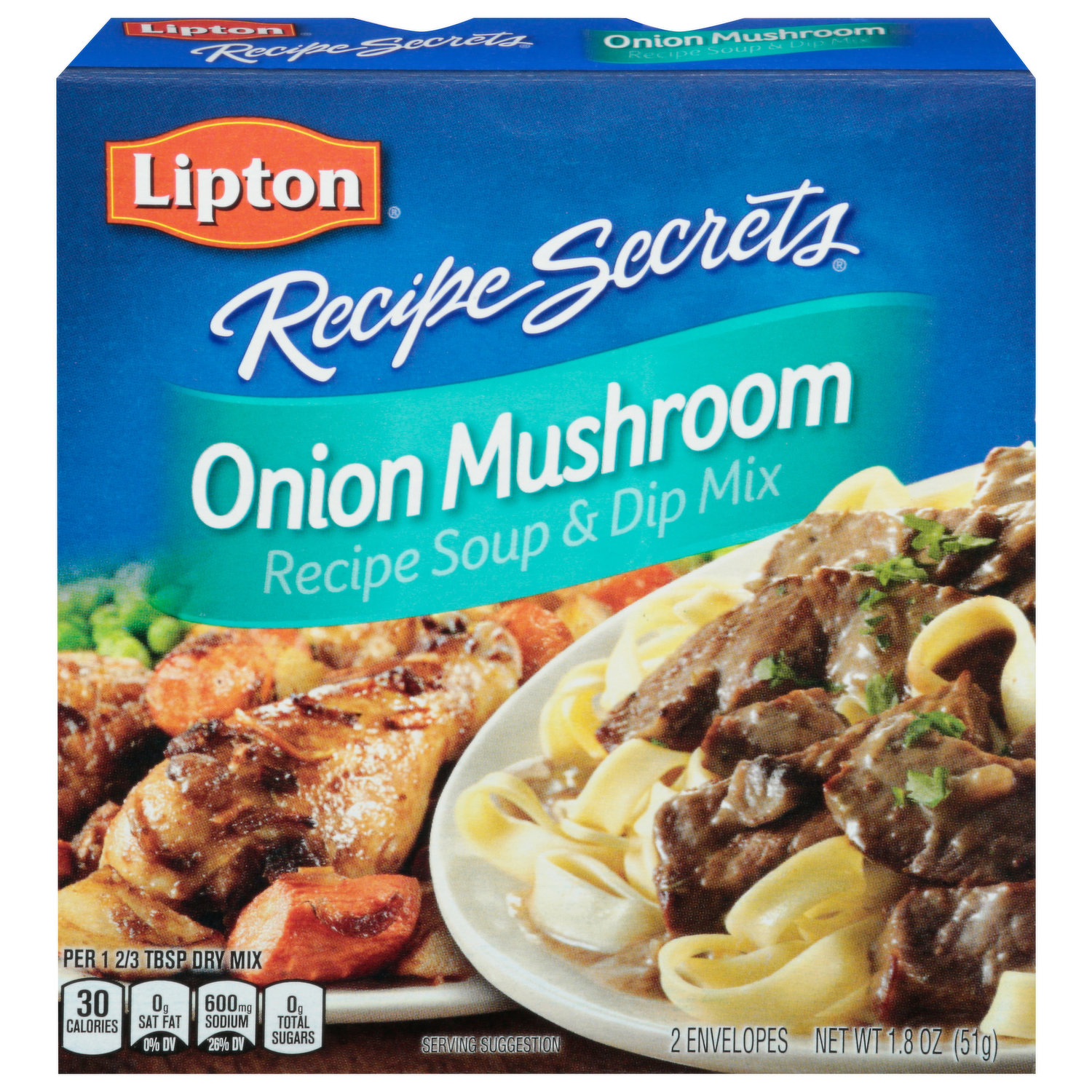 Is it Dairy Free Lipton Recipe Secrets Onion Recipe Soup & Dip Mix