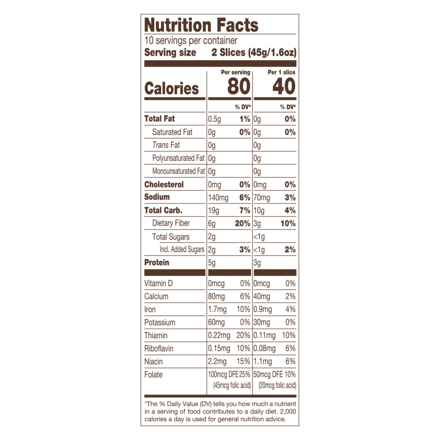 Healthy Life Honey Wheat Bread