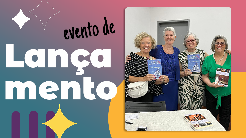 Evento de Lançamento - Apolo, Ártemis e Leto - Contos Mitológicos