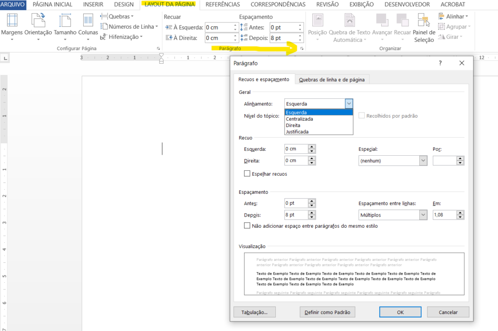 Como colocar parágrafo no Word [recuar a primeira linha] – Tecnoblog
