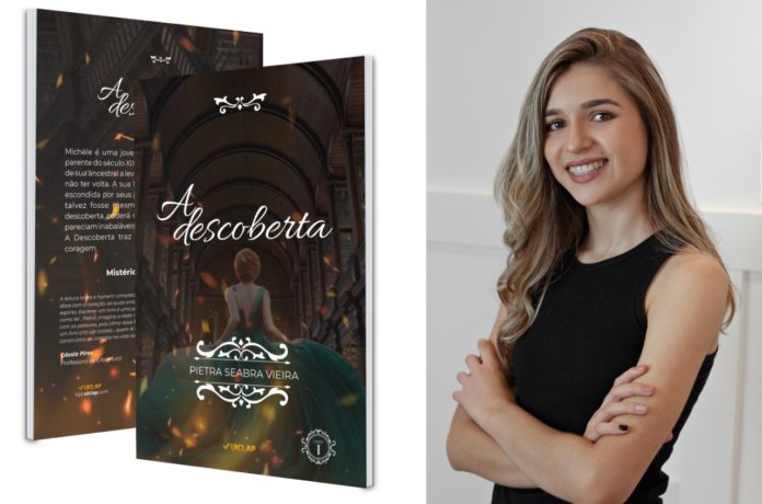 Pietra Seabra Vieira, 14 anos, marca sua estreia no circuito literário no dia 06 de abril.