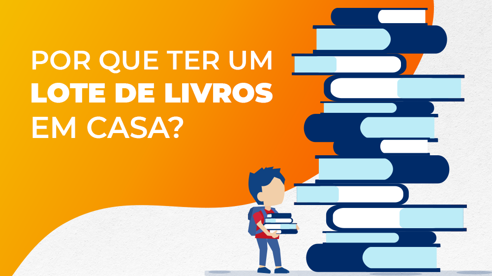 lote de livros