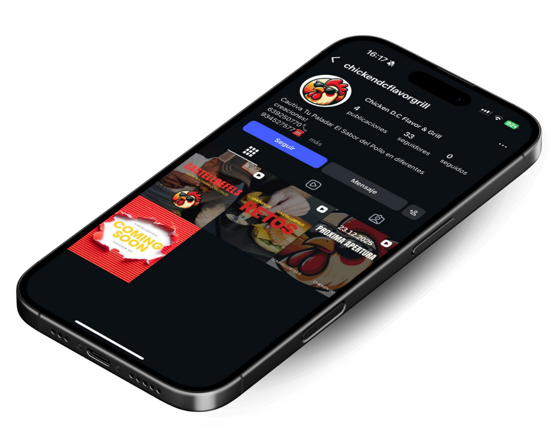 Detalle de nuestro Instagram