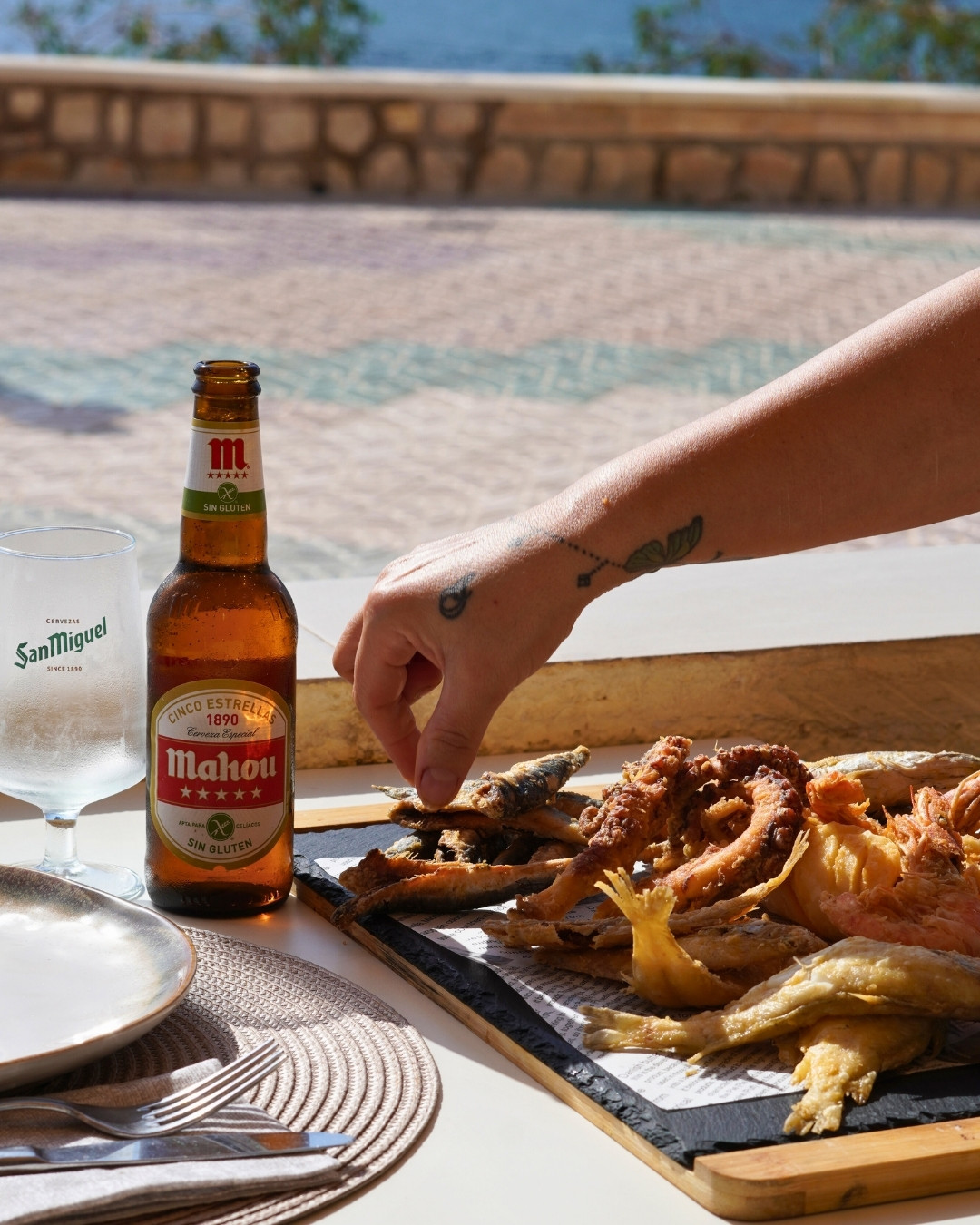 fritura de pescado de la bahia