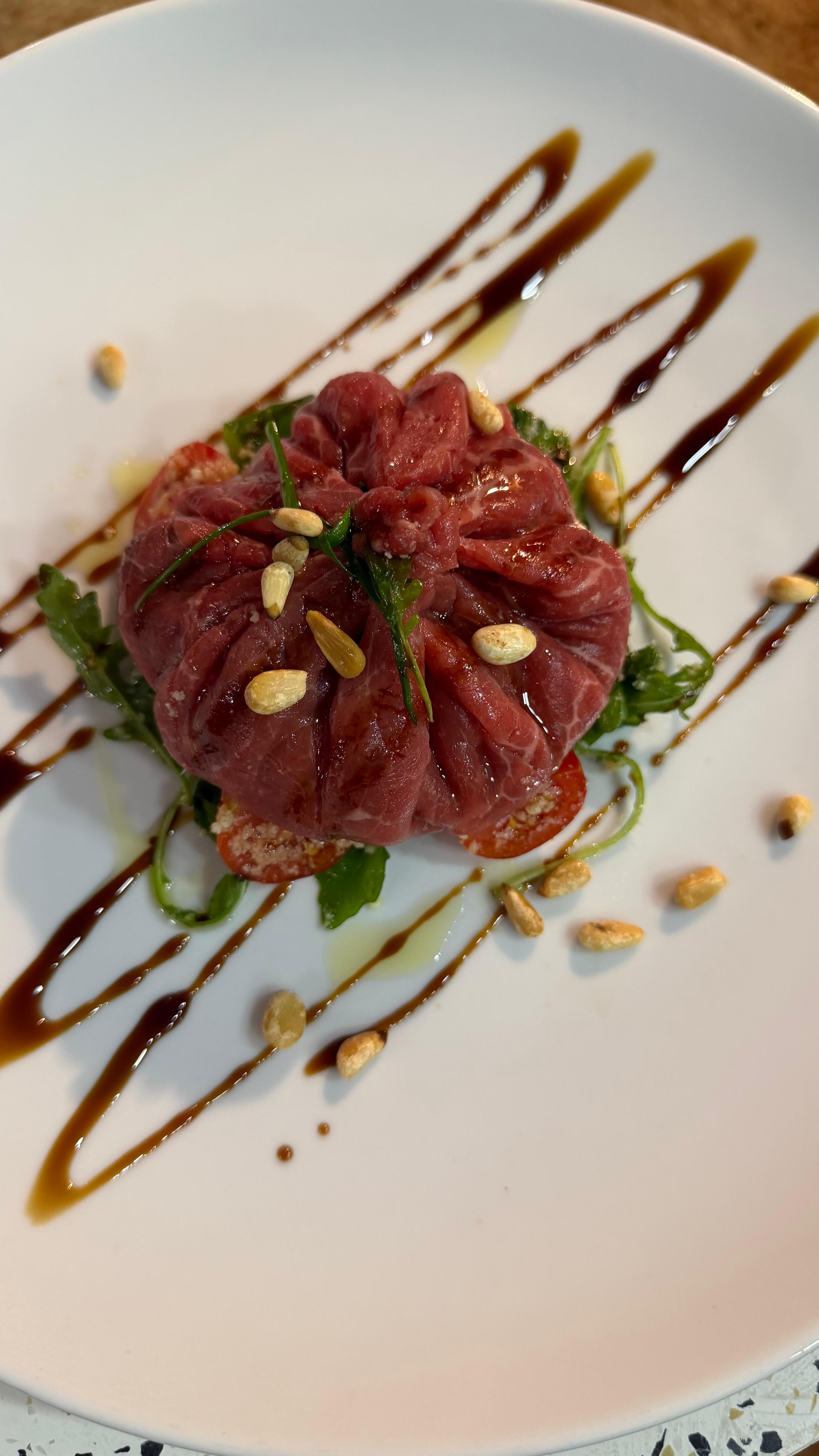 Carpaccio Di Gamberi Rossi