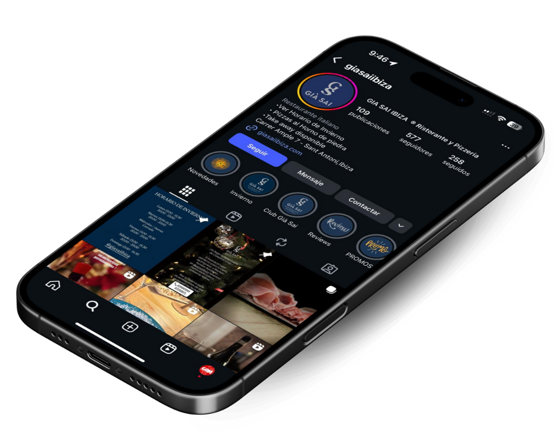 Detalle de nuestro Instagram