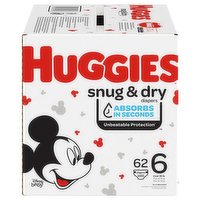 Huggies Snug & Dry S6, 54 Each