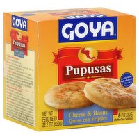 Goya Pupusas Cheese And Beans, 22.2 Ounce