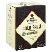 Don Franciscos Organic Cold brew Coffee, 18 Ounce