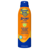 Banana Boat Sunscreen Spray, Clear, Ultra, Broad Spectrum SPF 65, 6 Ounce