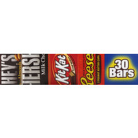 HERSHEYS Chocolate Bar, Assorted, 30 Each