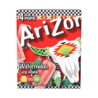 AriZona Ice Pops, Watermelon, 4 Each