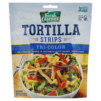 Fresh Gourmet Tortilla Strips, Tri-Color, 3.5 Ounce