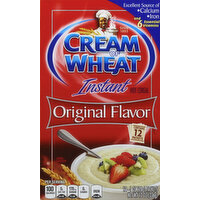 Cream Of Wheat Hot Cereal, Instant, Original Flavor, 12 Each