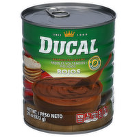 Ducal Red Beans, Refried, 12 Each