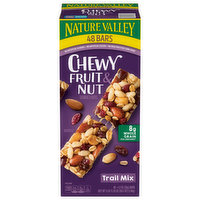 Nature Valley Granola Bars, Fruit & Nut, Trail Mix, Chewy, 48 Each