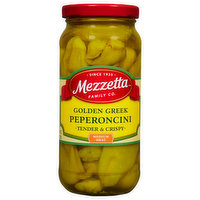 Mezzetta Peperoncini, Golden Greek, Medium Heat, 16 Ounce