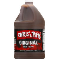 Chris & Pitts BBQ Sauce, Original 1949 Recipe, 147 Ounce