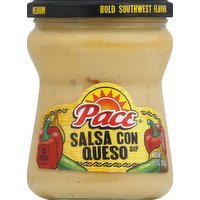 Pace Dip, Salsa Con Queso, Medium, 15 Ounce